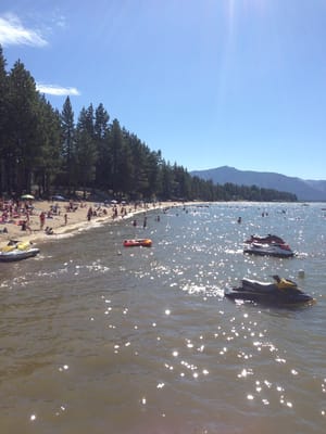 Boathouse on the Pier by null