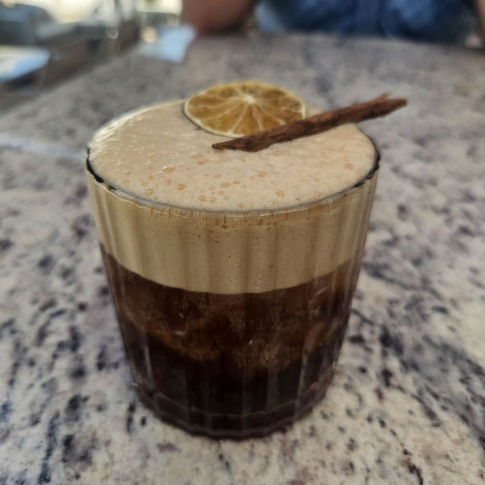 Carajillo- don't be cheap, you must try it.