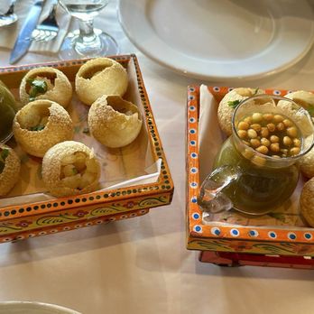All India Cafe - Pani Puri Shots! ( ^_^)b - Indian Near Me - Pasadena, California