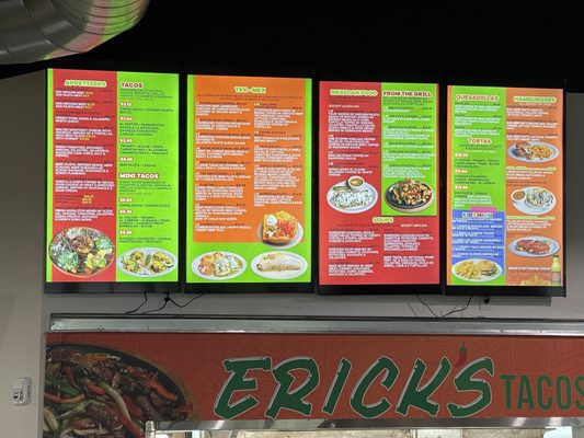 Menu photo 5 Erick's Tacos y Fruteria Cibolo, TX Menu photo 5 Erick's Tacos y Fruteria Cibolo, TX