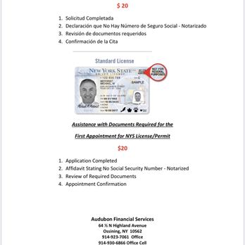 Audubon Financial Services - Notaries Near Me - Ossining, New York