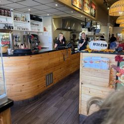 Sunset Grill - A picture of walking in to the restaurant