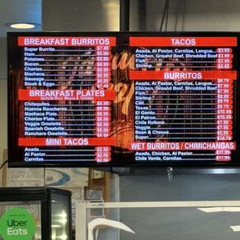 Taqueria 444 - Menu as of May 2026 - Gas Stations Near Me - Clovis, California Taqueria 444 - Menu as of May 2026 - Gas Stations Near Me - Clovis, California