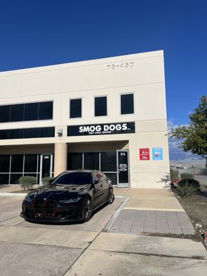 Skip the Line — Smog Checks, Title Transfers & Registration - Need a smog check or help with your vehicle registration? Smog Dogs is here to make the process easier!
We provide professional smog inspection services to help drivers meet California emissions requirements. We also offer title transfers and vehicle registration services, making it convenient to take care of your vehicle needs in one place.
Friendly, professional service
Smog check inspections
Title transfers and registration
Registration tags and stickers
Our goal is to provide a smooth, convenient experience so you can spend less time worrying about paperwork and more time on the road.
Visit Smog Dogs at 75450 Gerald Ford Dr, Suite 310, Palm Desert, CA 92211. We look forward to serving you! Skip the Line — Smog Checks, Title Transfers & Registration - Need a smog check or help with your vehicle registration? Smog Dogs is here to make the process easier!
We provide professional smog inspection services to help drivers meet California emissions requirements. We also offer title transfers and vehicle registration services, making it convenient to take care of your vehicle needs in one place.
Friendly, professional service
Smog check inspections
Title transfers and registration
Registration tags and stickers
Our goal is to provide a smooth, convenient experience so you can spend less time worrying about paperwork and more time on the road.
Visit Smog Dogs at 75450 Gerald Ford Dr, Suite 310, Palm Desert, CA 92211. We look forward to serving you!