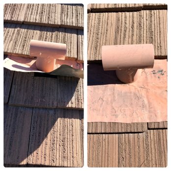 JD Fix It - Repaired and secured this roof flashing for a customer. - Handyman Near Me