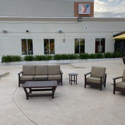 Dr. P. Phillips YMCA Family Center - So nice to relax outside near the heated pool after yoga ‍