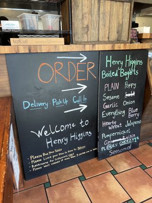 Henry Higgins Boiled Bagels by null