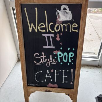 Style Pop Cafe - Welcome sign - Food Delivery Services Near Me - Milwaukee, Wisconsin