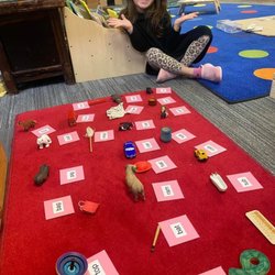 Westside Montessori - 4 year's old and already starting to build words
