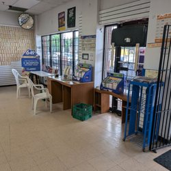 New Gen Superstore - An entire section of the store devoted to lottery players