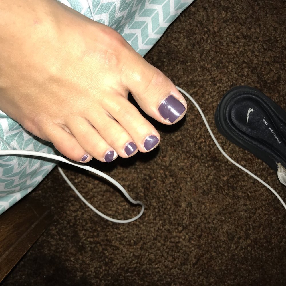 Aha Nails & Spa - This is after 4 days but it started even 3 days after - Nail Salons Near Me - Piscataway, New Jersey Aha Nails & Spa - This is after 4 days but it started even 3 days after - Nail Salons Near Me - Piscataway, New Jersey