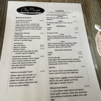 Chez Maryse - Menu - Bakeries Near Me - Fresno, California Chez Maryse - Menu - Bakeries Near Me - Fresno, California