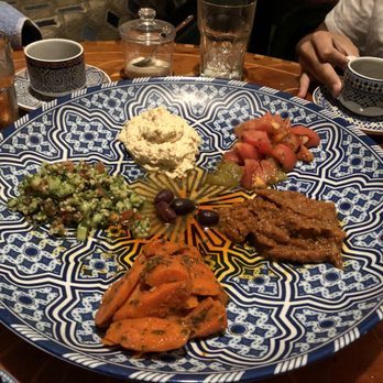 Casablanca - Appetizer platter of various toppings to be eaten with bread. - Moroccan Near Me - Kailua, Hawaii