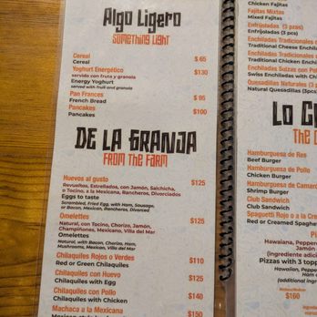 El Cielito - menu - Hotels Near Me - Puerto Vallarta, JAL