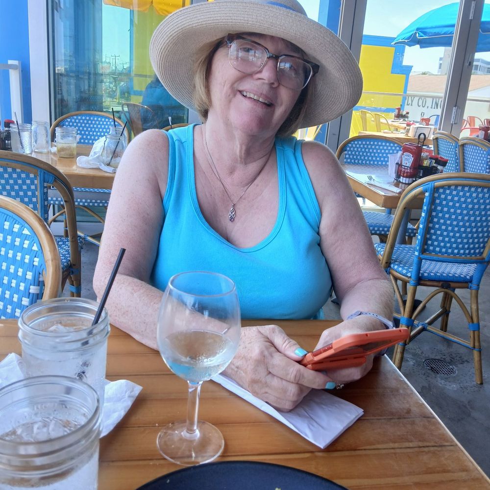 Bad Monkey - Meg is a happy gal at Bad Monkey. - Burgers Near Me - Ocean City, Maryland