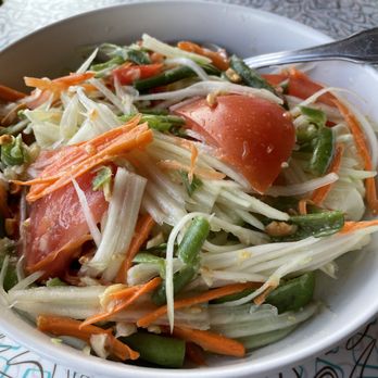 Thai Maison - Papaya Salad: refreshing! - Thai Near Me - Bellingham, Washington Thai Maison - Papaya Salad: refreshing! - Thai Near Me - Bellingham, Washington