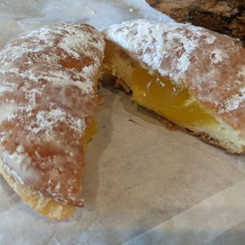 Newport Donut - Lemon filled donut - Donuts Near Me - Costa Mesa, California