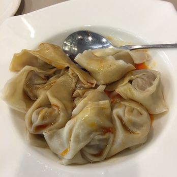 Great Taste Chinese Restaurant - Pork wontons in chili oil. Smooth skin, nice kick (4 stars) - Chinese Near Me - Calgary, Alberta Great Taste Chinese Restaurant - Pork wontons in chili oil. Smooth skin, nice kick (4 stars) - Chinese Near Me - Calgary, Alberta