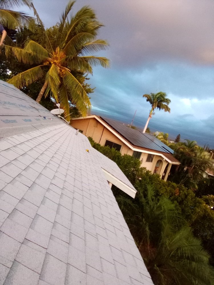 Slide of West Maui Roofing