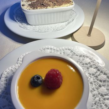 La Vista - Panna cotta con mango e tiramisù - Lumbard Near Me - Varenna, LC La Vista - Panna cotta con mango e tiramisù - Lumbard Near Me - Varenna, LC