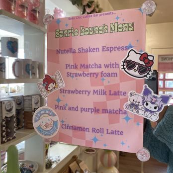 Boss Chic Coffee Bar - Sanrio Menu - Coffee & Tea Near Me - Lancaster, California Boss Chic Coffee Bar - Sanrio Menu - Coffee & Tea Near Me - Lancaster, California