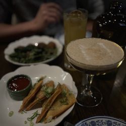 Midnight Morning - Fried wontons and espresso martini