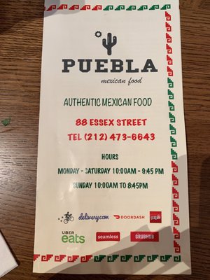 Puebla Mexican Food by null