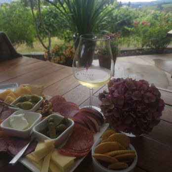 Archer Vineyard - The charcuterie board. - Wine Tasting Room Near Me - Newberg, Oregon