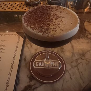 Carbone Vino - Expresso Martini - Italian Near Me - Coconut Grove, Florida