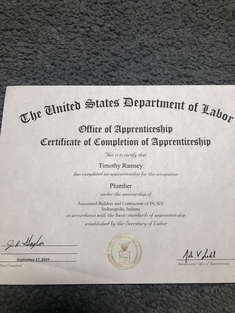 Slide of Ramsey Plumbing