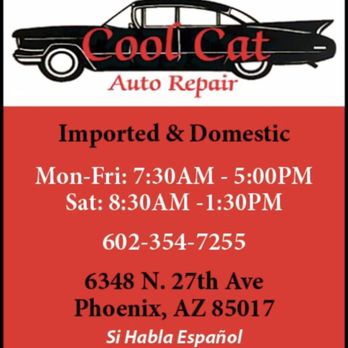 Cool Cat Auto Repair - Auto Repair Near Me - Phoenix, Arizona