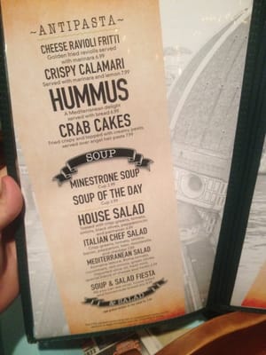 Menu photo 4 Little Italy Restaurant Evansville, IN
