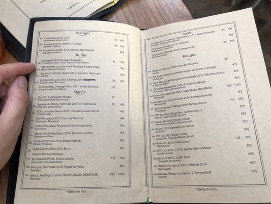 Menu photo 4 Bar Suzanne Montreal, QC Menu photo 4 Bar Suzanne Montreal, QC