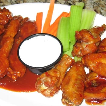 AWSOM Wings - Alhambra - spicy honey bbq(left) thai chili(right) - Chicken Wings Near Me - Alhambra, California