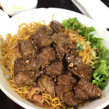 Pho 544 - Shaken beef garlic noodles - Vietnamese Near Me - Murphy, Texas