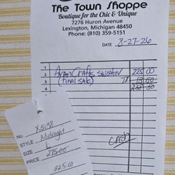 The Town Shoppe - Store price