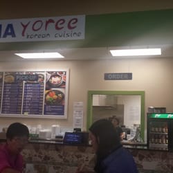 Yoree Korean Cuisine - Yoree and some patrons.