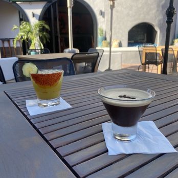 Casa De Onda - Espresso martini and spicy cucumber margarita - Mexican Near Me - Costa Mesa, California Casa De Onda - Espresso martini and spicy cucumber margarita - Mexican Near Me - Costa Mesa, California