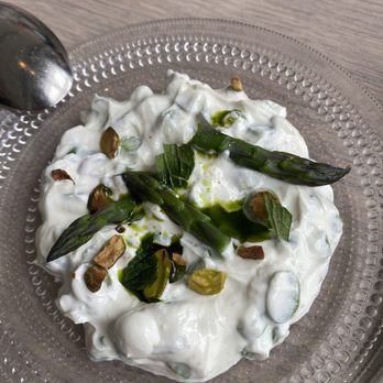 Zaytinya - Asparagus tzatziki - Greek Near Me - Washington, DC, District of Columbia