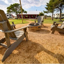 Lake Ray Hubbard RV Resort - Fire pit to sit around with friends and family to make memories