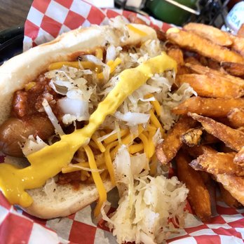 Stray Dog Cafe - Stray Dog Combo (with sauerkraut) - Cafes Near Me - Bethany, Oklahoma Stray Dog Cafe - Stray Dog Combo (with sauerkraut) - Cafes Near Me - Bethany, Oklahoma