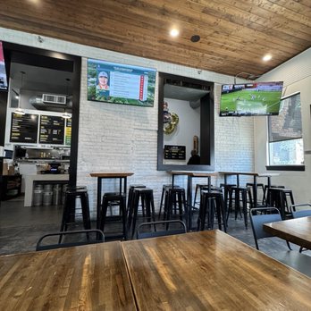 Hammer Burger - interior seating - Burgers Near Me - Santa Ana, California