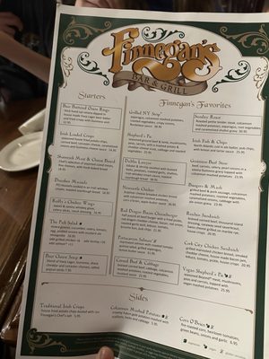 Menu photo 3 Finnegan's Bar & Grill Orlando, FL Menu photo 3 Finnegan's Bar & Grill Orlando, FL