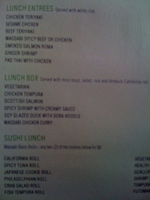 Menu photo 6 Wassabi Hillsboro, OR Menu photo 6 Wassabi Hillsboro, OR