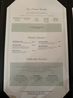 Hy's Steakhouse & Cocktail Bar by null