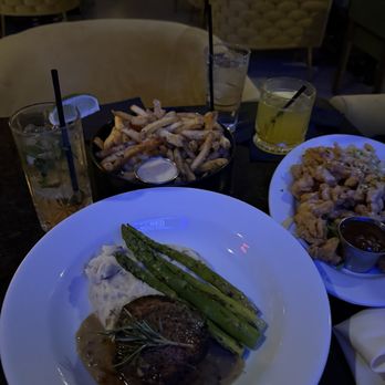 Crown Providence - Filet mignon, truffle fries - Mediterranean Near Me - Providence, Rhode Island