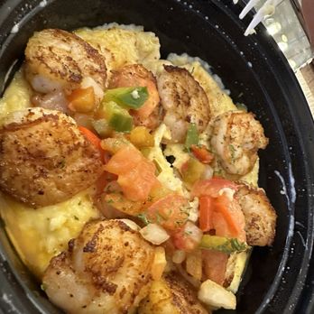 Mid Atlantic Seafood - Garlic Shrimp & Cheddar Grits - Seafood Near Me - Laurel, Maryland Mid Atlantic Seafood - Garlic Shrimp & Cheddar Grits - Seafood Near Me - Laurel, Maryland