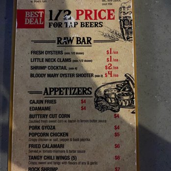 Cajun Claws - Happy Hour Menu - Bars Near Me - Patchogue, New York Cajun Claws - Happy Hour Menu - Bars Near Me - Patchogue, New York