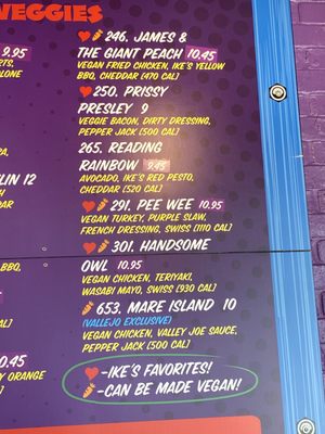 Menu photo 5 Ike's Love & Sandwiches Vallejo, CA