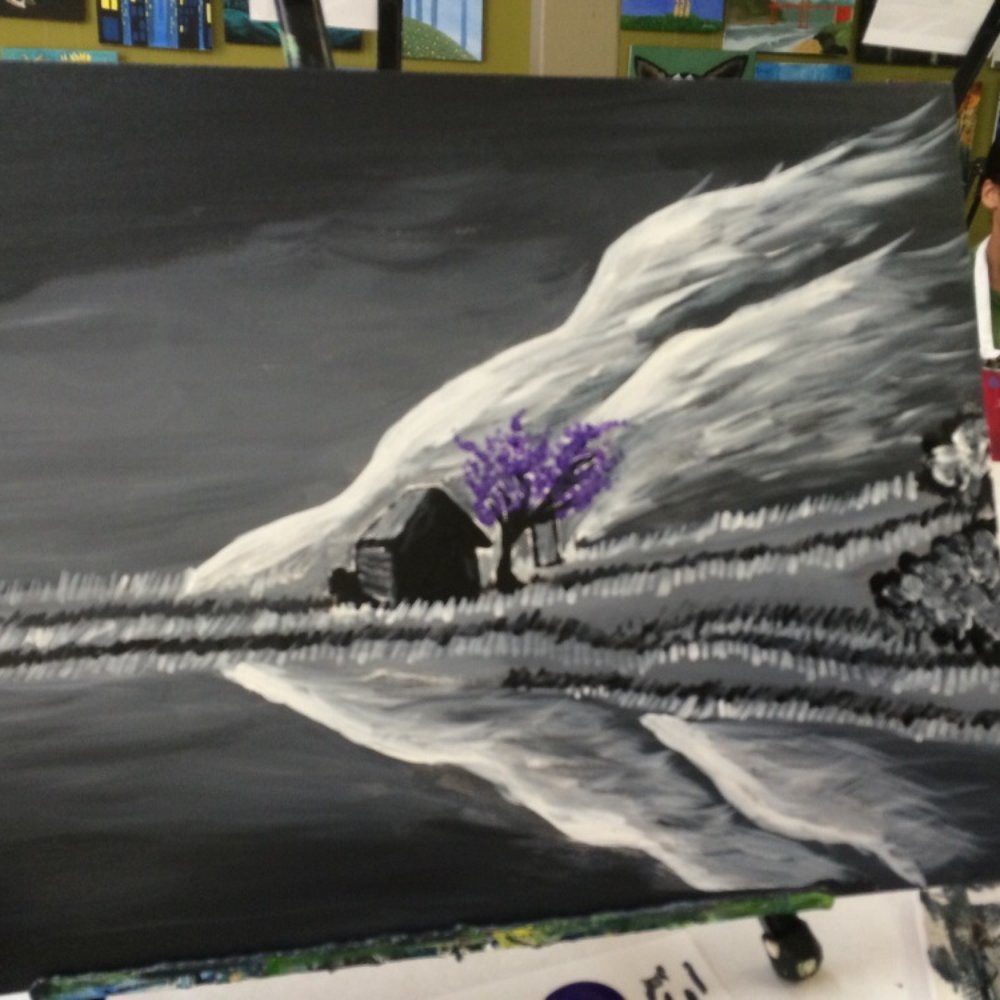 Artevino Studio - Finished product I painted at the Art Studio! - Art Classes Near Me - Hoboken, New Jersey